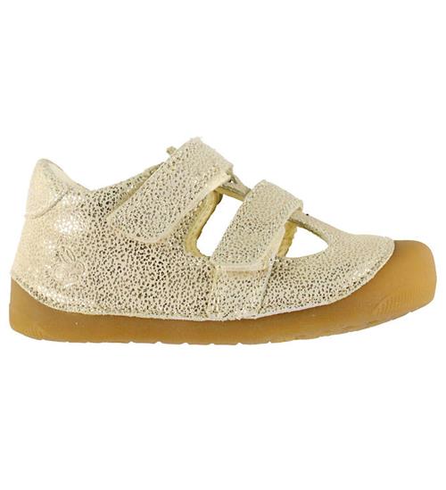 Bundgaard Begyndersandaler - Petit Summer - Wide Fit - Ivory Gol