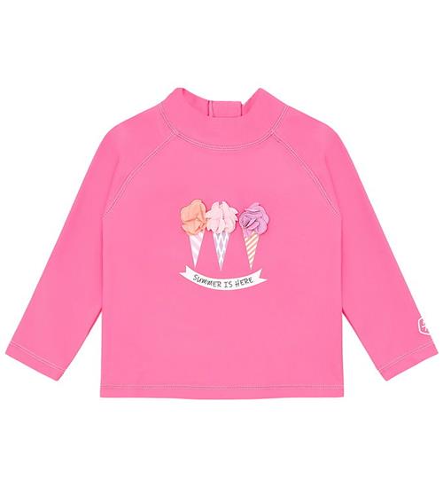 Color Kids Bade T-shirt - Pink Lemonade
