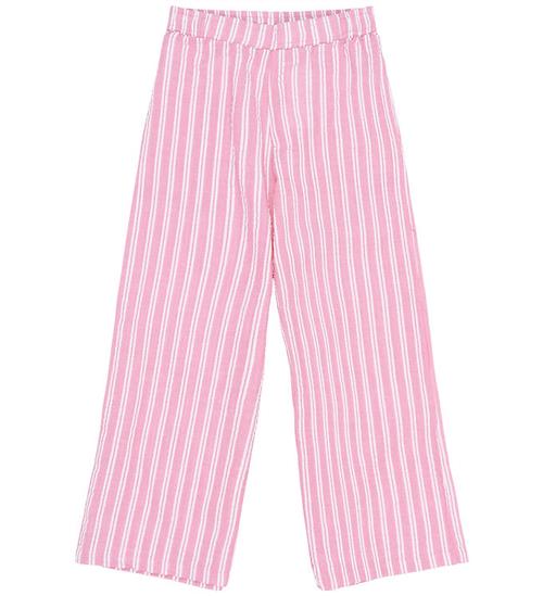 The New Bukser - TnShirley - Carmine Rose Striped