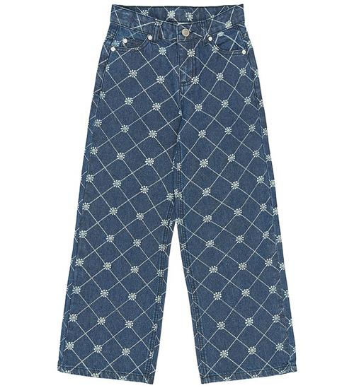 The New Jeans - Wide Fit - TnStine - Medium Blue Denim