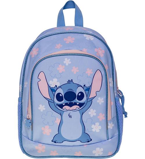 Disney Stitch Rygsæk - Medium - 35x26 cm - Lyseblå