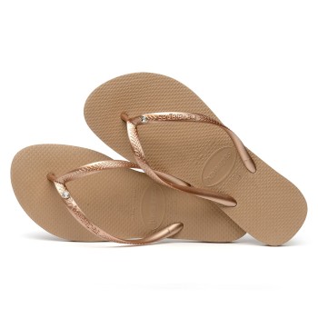 Havaianas Slim Crystal SW II Sand Str 39/40 Dame