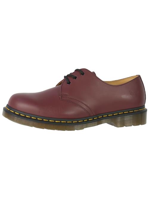 Dr. Martens Snøresko '1461'  kirsebærsrød