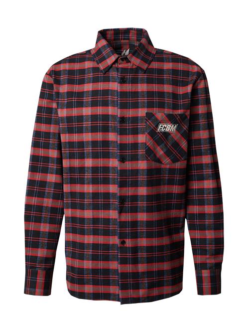 FCBM Skjorte 'Aras'  blå-meleret / brun / melon / sort