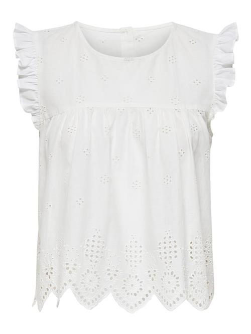ONLY Bluse  hvid