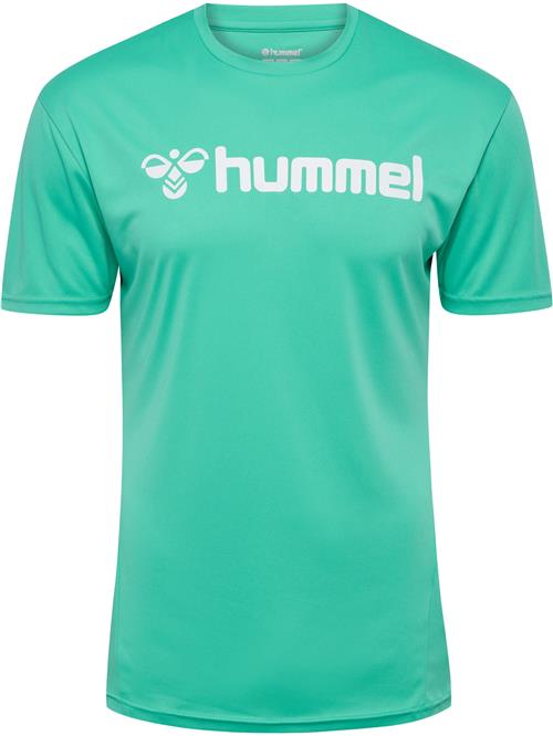 Hummel Funktionsskjorte  jade / hvid