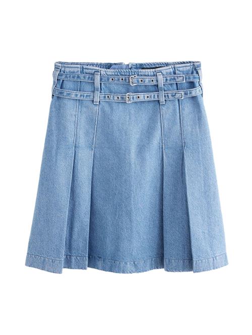 Next Nederdel  blue denim