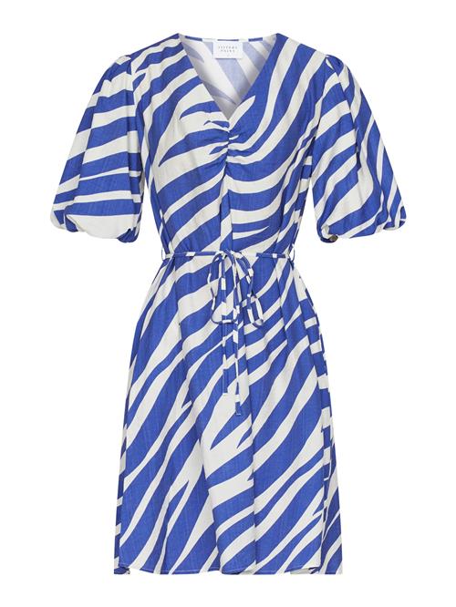 SISTERS POINT Sommerkjole 'NOIR-DR'  koboltblåt / hvid