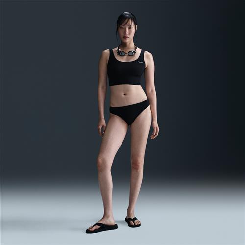 Nike Swim Essential-hipster-bikiniunderdel til kvinder - sort