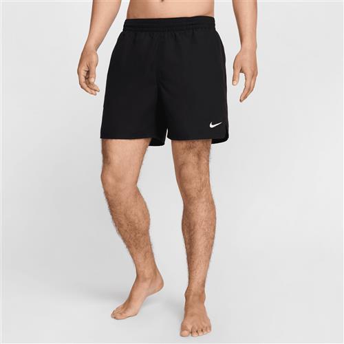 Nike Swim Breaker-volleyshorts (13 cm) med indershorts til mænd - sort