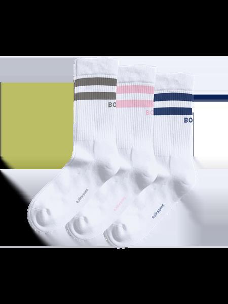 Björn Borg Classic Crew Socks 3-pack Multi, 41-45