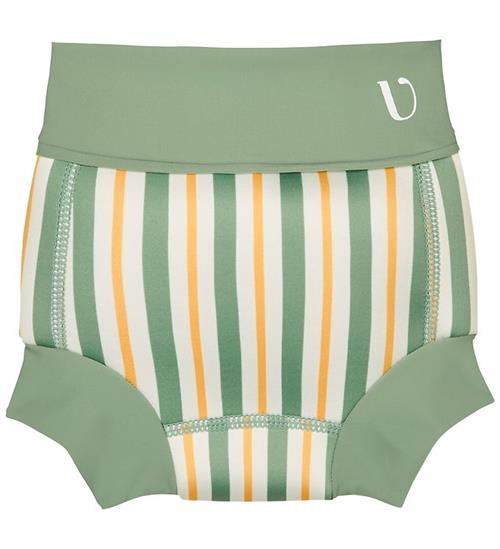 Vanilla Copenhagen Blebadebukser - Neoprene - Fern - Striped