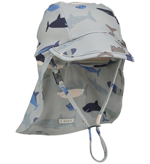 Liewood Badehat - Cecilia - UV40+ - Shark/Dove Blue