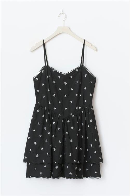 Gina Tricot - Mini dress - korte kjoler - Sort - XS - Dame