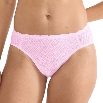 Sloggi Trusser ZERO Feel Bliss High Leg Brief Rosa Small Dame