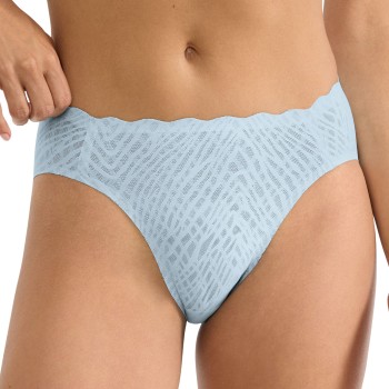 Sloggi Trusser ZERO Feel Bliss High Leg Brief Lyseblå Medium Dame
