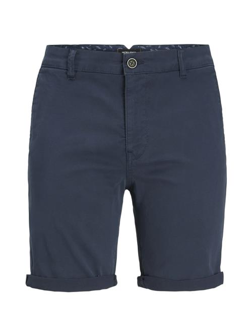 JACK & JONES Lærredsbukser 'Fred'  navy