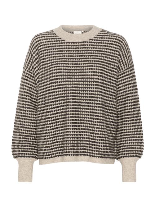 Kaffe Pullover 'Ellery'  greige / sort