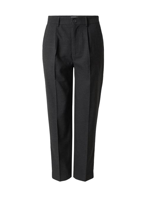 TRAPP Bukser med fals  grå-meleret