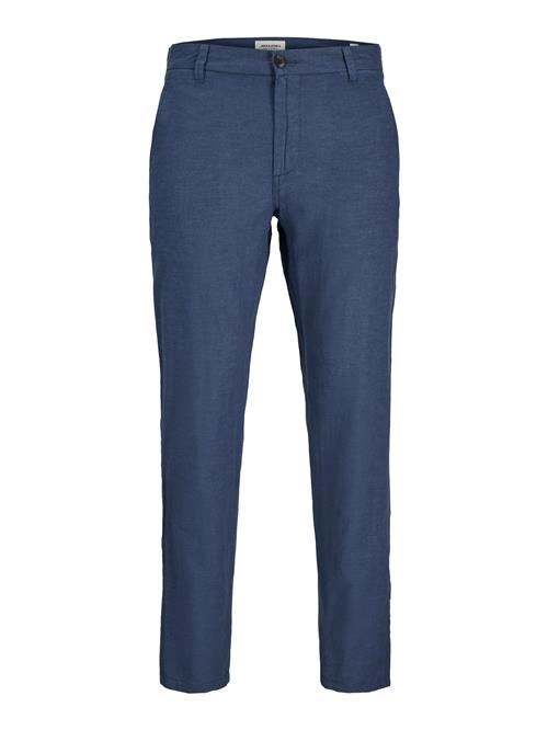 JACK & JONES Lærredsbukser 'JPSTAce JJSummer'  natblå