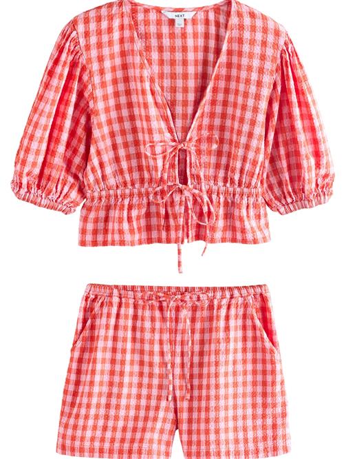 Next Bluse  pink / rød