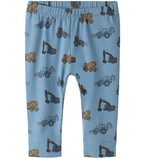Name It Leggings - NbmFinnian - Spring Lake/Machines