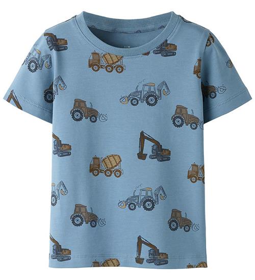 Name It T-shirt - NmmFinnian - Spring Lake/Machines