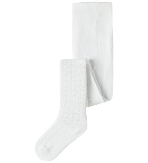 Name It Strømpebukser - NmfDitta - Bright White
