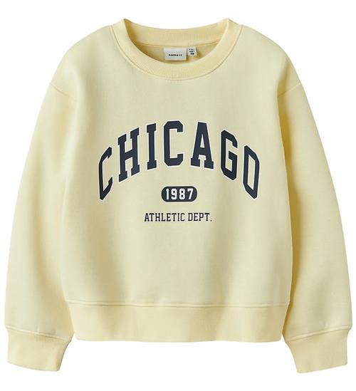 Name It Sweatshirt - NkfFabia - Pear Sorbet