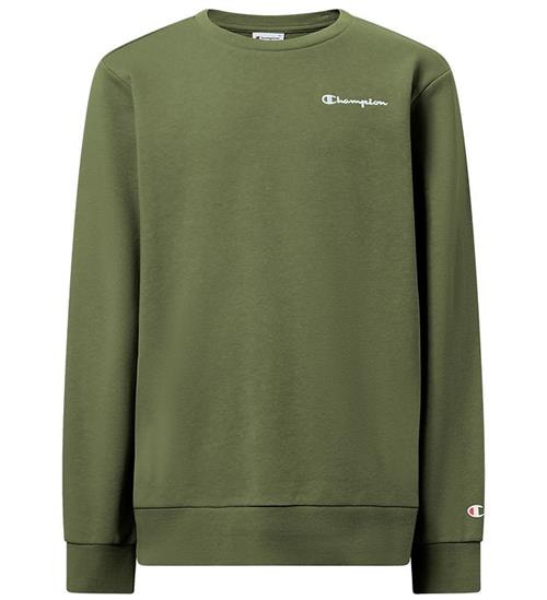 Champion Sweatshirt Crewneck - Oliven