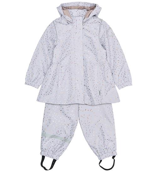 Mikk-Line Regntøj - PE - Heart Sprinkle Foil AOP