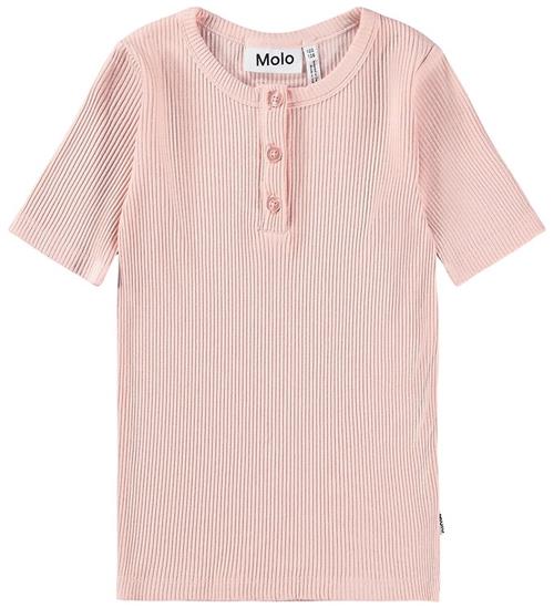 Molo T-shirt - Viskose - Rib - Rosey - Cloud Pink