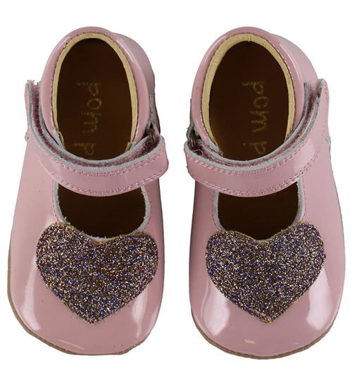 Pom Pom Ballerina Hjemmesko - Beginners Heart - Dusty Rose Peten