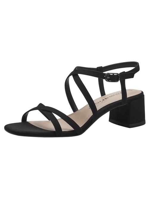 Tamaris Sandaler med rem  sort