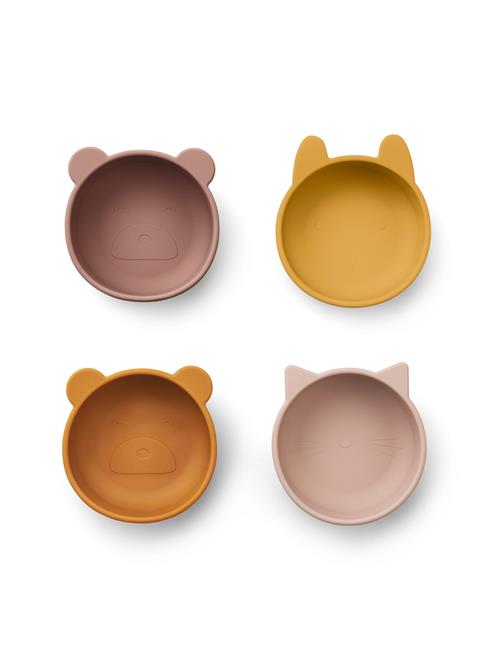 Liewood Skåle 'Iggy'  honning / safran / gammelrosa / mørk pink