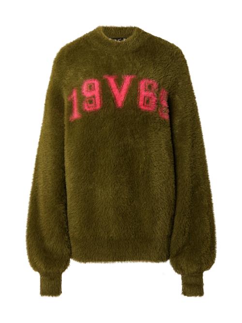 19V69 ITALIA Pullover 'Stella'  oliven / pink