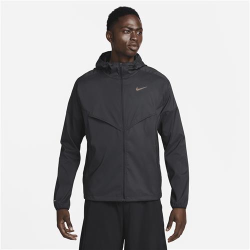 Nike Windrunner Repel-løbejakke til mænd - sort