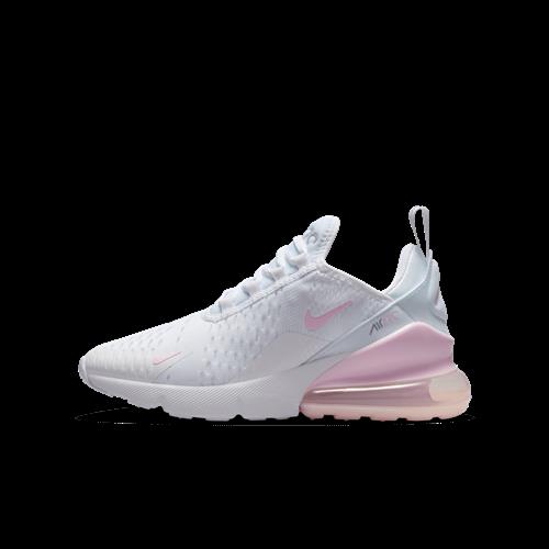 Nike Air Max 270-sko til større børn - hvid