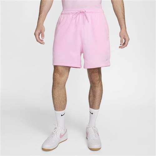 Nike Club Flow-shorts i french terry til mænd - Pink