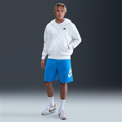 Nike Club Alumni-shorts i french terry til mænd - blå