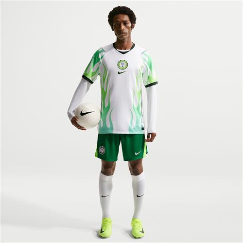 Nigeria 2026 Stadium Home Nike Dri-FIT Replica-fodboldshorts til mænd - grøn