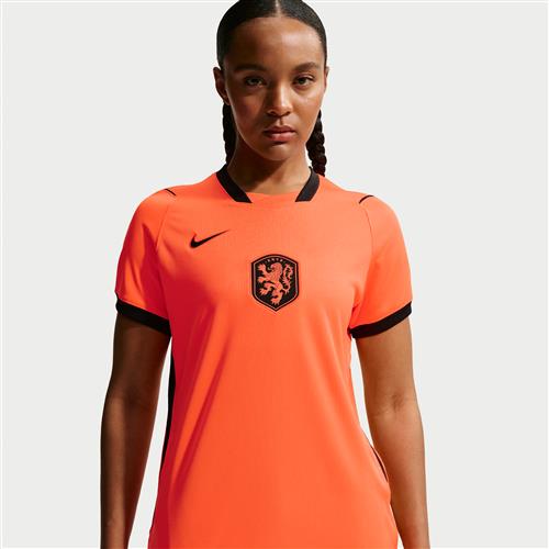 Netherlands 2026 Stadium Home Nike Dri-FIT Replica-fodboldtrøje til kvinder - Orange