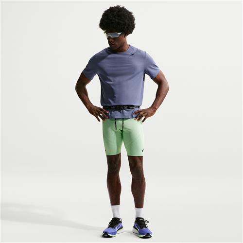 Nike AeroSwift Dri-FIT ADV-løbetights i 1/2 længde til mænd - grøn