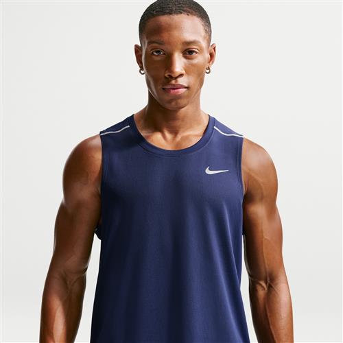 Nike Miler Dri-FIT-løbetanktop til mænd - blå