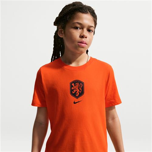 Holland Nike Football-T-shirt til større børn - Orange