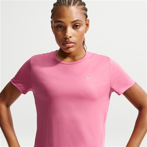 Kortærmet Nike Tempo Dri-FIT-løbetop til kvinder - Pink