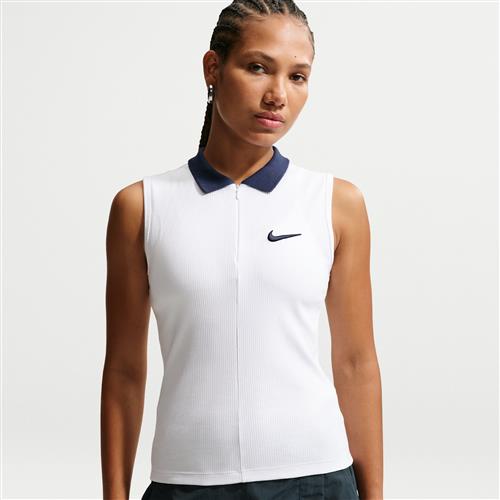 Tætsiddende Nike -tanktop til kvinder - hvid
