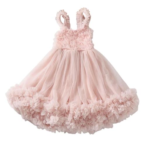 DOLLY by Le Petit Tom Tylkjole Lyserød 6-8 Y  Lyserød  6-8 år  kvinde