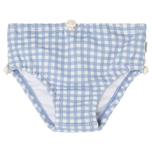Kuling Kos Badeble Dove Blue Gingham  Dove Blue Gingham 74/80 cm  Blå  74/80 cm  unisex