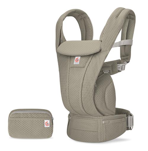 Ergobaby Omni Deluxe Mesh Bæresele Soft Olive  Soft Olive-Onesize  Grøn  One Size  unisex